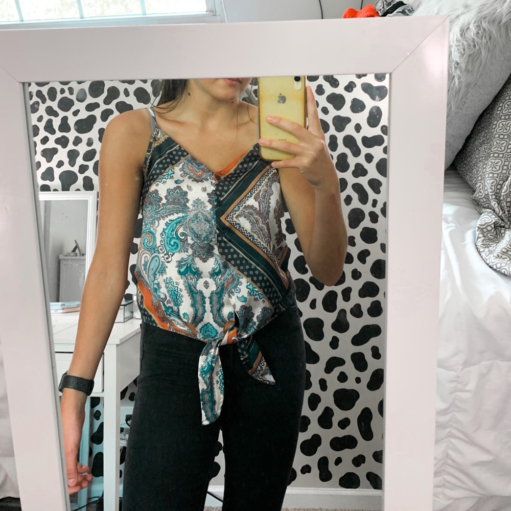 Paisley Print H&M Top
